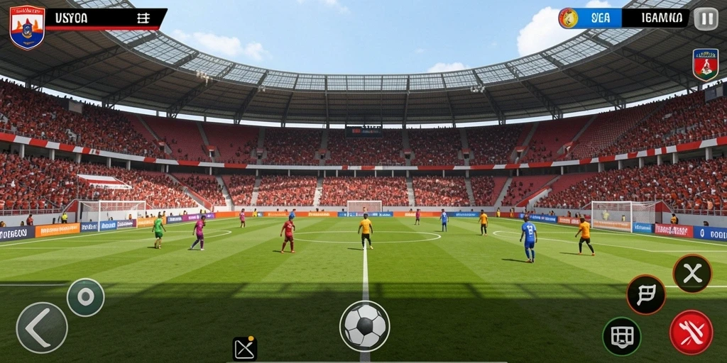 Mode multiplayer yang seru dan kompetitif.