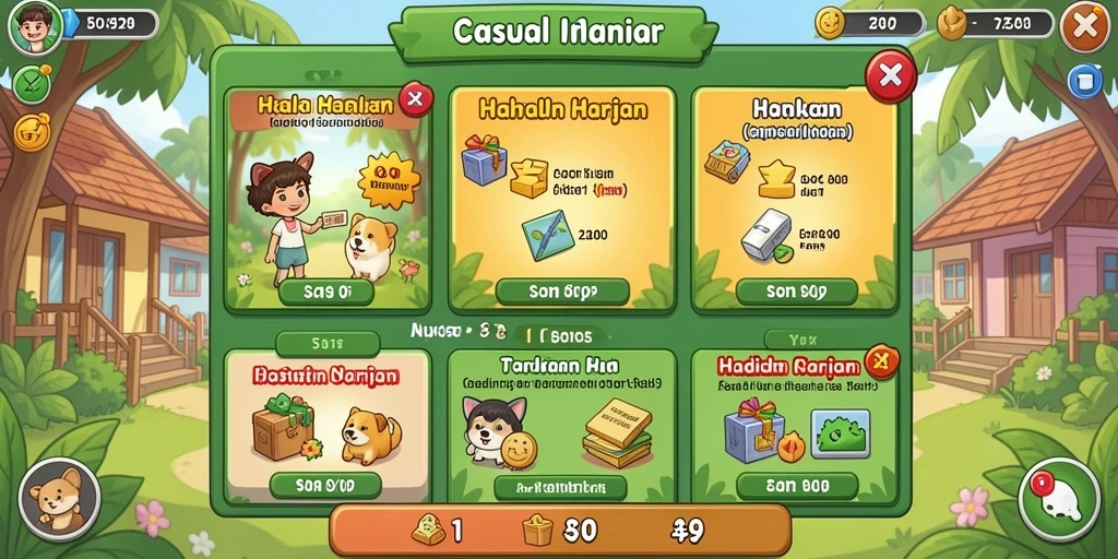 Beragam jenis permainan togel yang tersedia.
