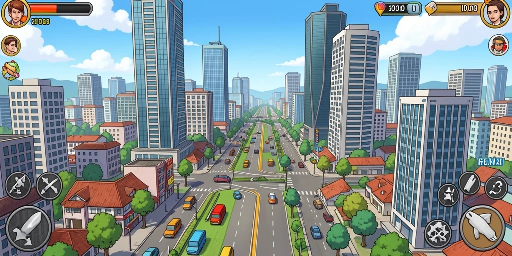 Gameplay seru yang membuat ketagihan.