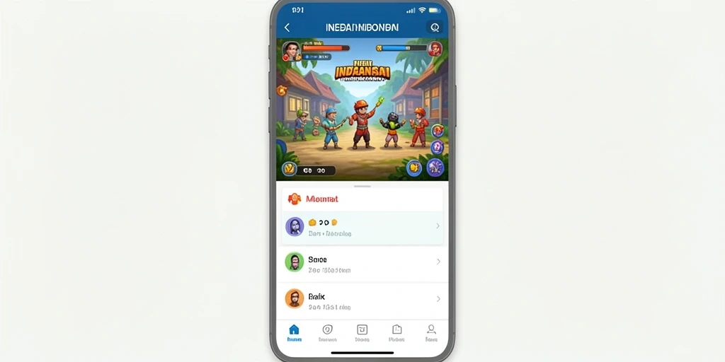 Tangkapan layar memperlihatkan interaksi multiplayer antara pemain.